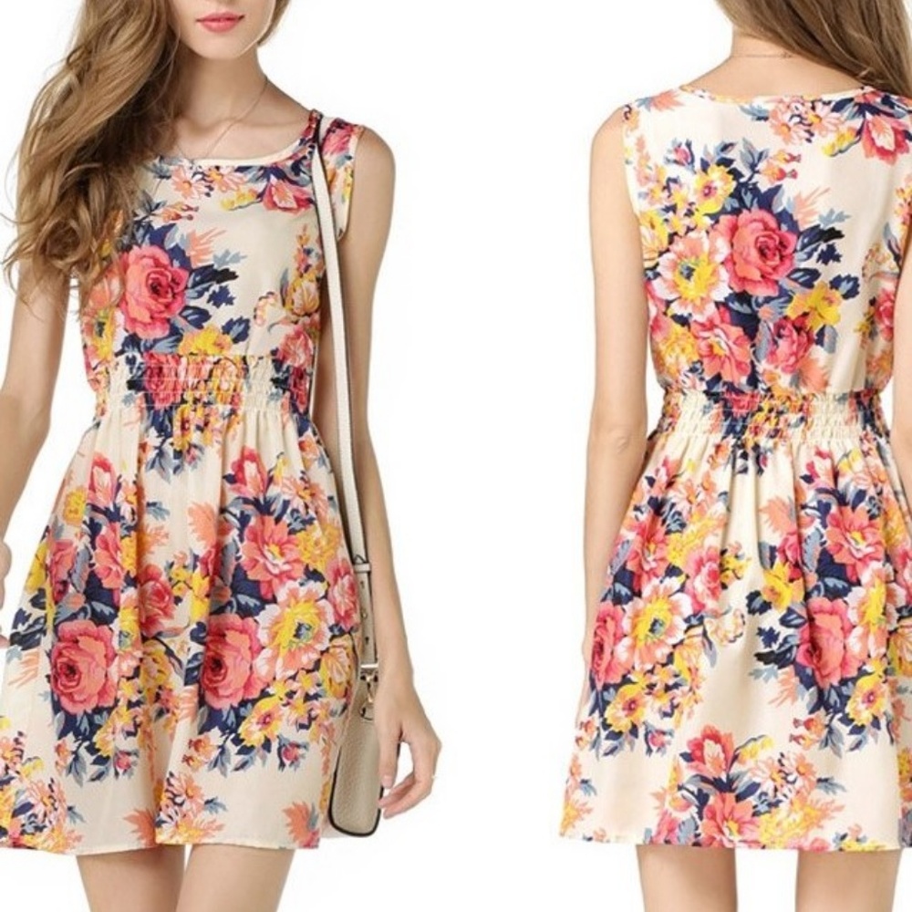 Korean Casual Summer Sleeveless Dress